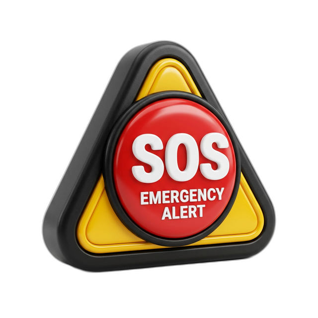 3-Tap SOS Emergency